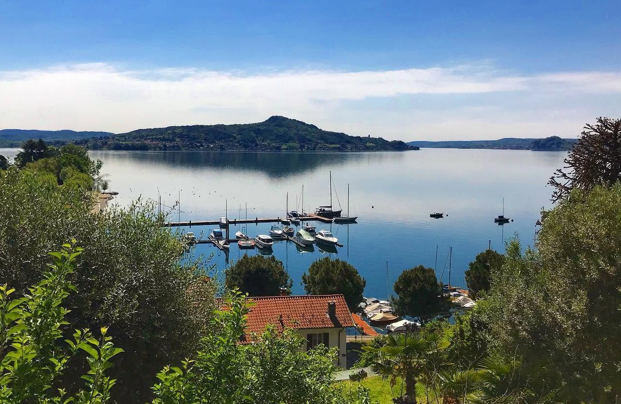 Vue lac depuis Villa Lesa